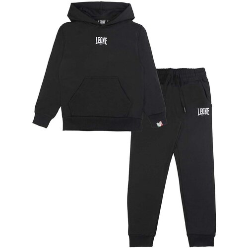 Leone 1947 Trenirka komplet Boy Tracksuits Hoody Vintage Črna Slike