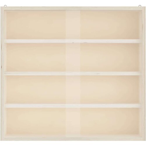vidaXL Zidni ormarić za izlaganje s vratima 40x8,5x37 cm Cijene