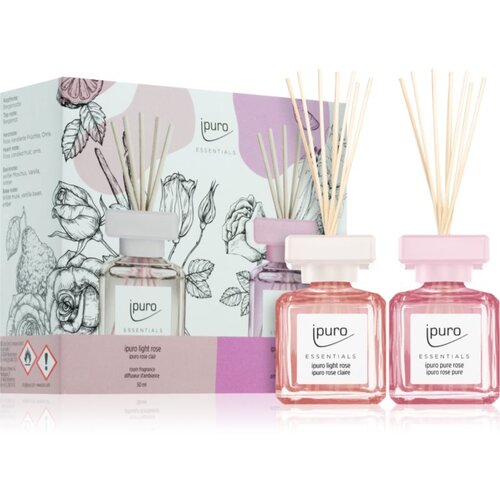 IPURO Essentials Light &amp;amp; Pure Rose poklon set 2x50 ml Slike