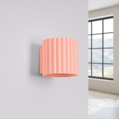 Sollux Zidna lampa boja breskve &amp;oslash; 10 cm Zora &amp;ndash; Slike