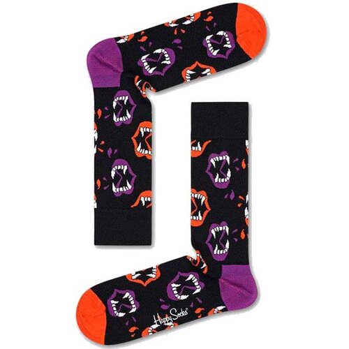 Happy Socks muške lfs čarape halloween fang sock HAL01-9300 Slike