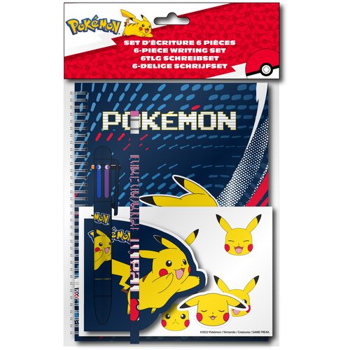 Pokemon Pikachu pisalni set 6v1 La Plume Doree Cene