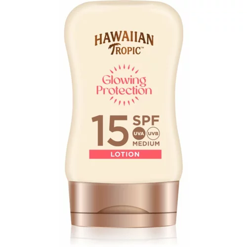 Hawaiian Tropic Glowing Protection Mini krema za sončenje SPF 15 100 ml