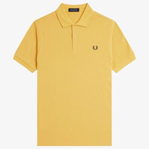 Fred Perry Majice &amp;amp; Polo majice PLAIN SHIRT Rumena Slike