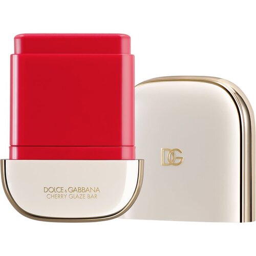 Dolce &amp;amp; Gabbana Cherry Glaze Bar trdo kremasto rdečilo v paličici odtenek 04 Sunny Red - Pop Red 11 g Slike