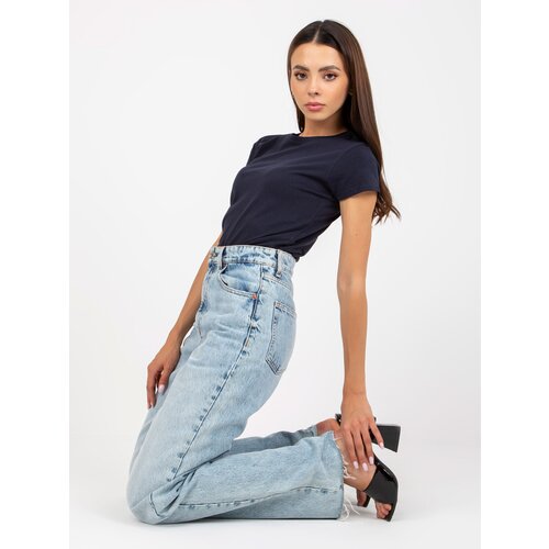 BASIC Feel Good Navy blue cotton women's t-shirt BASIC Cijene