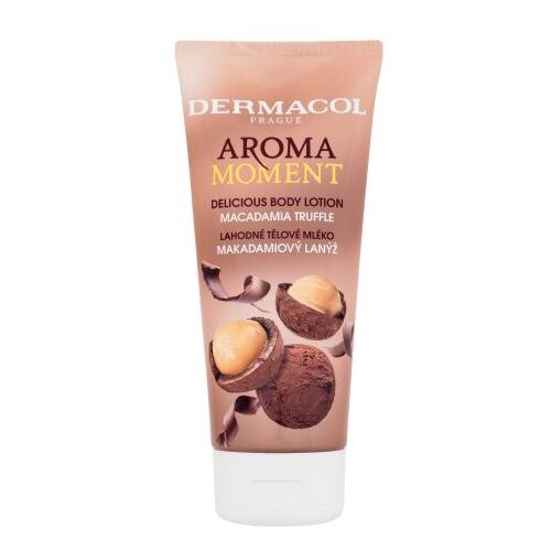 Dermacol Aroma Moment Macadamia Truffle Delicious Body Lotion obnavitven losjon za telo z vonjem oreščkov makadamije v čokoladi 200 ml unisex Cene