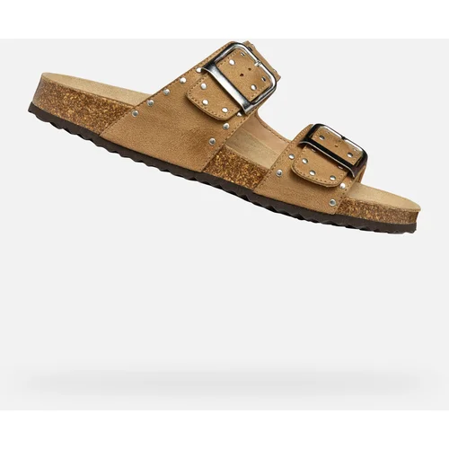 Geox Cream women's slippers Brionia R - Women's
