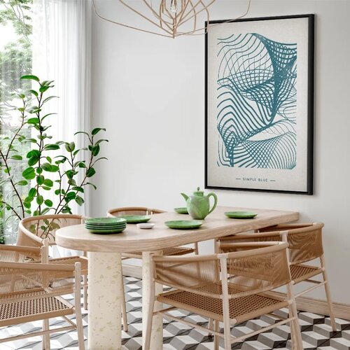  Slika - Simple Blue (1 Part) Vertical 80x120 Cijene