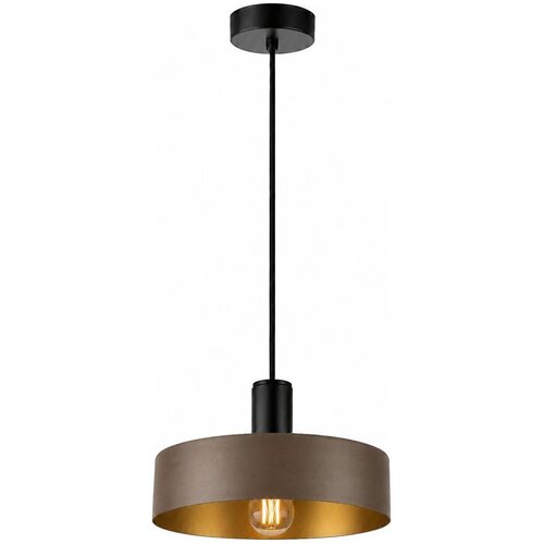  Luster na sajli HAKI 1xE27/60W/230V braon/crna Cene