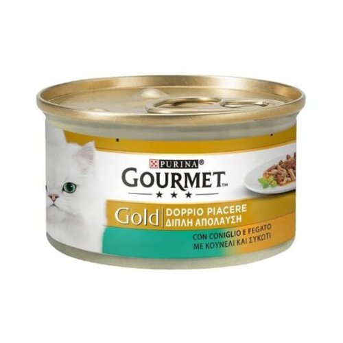 Purina gourmet gold zečetina i džigerica u sosu 85g Slike