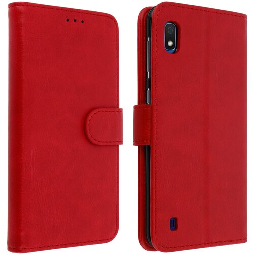 AVIZAR folio case samsung galaxy A10 z držalom za kartico - rdeca, (20616723) Cene