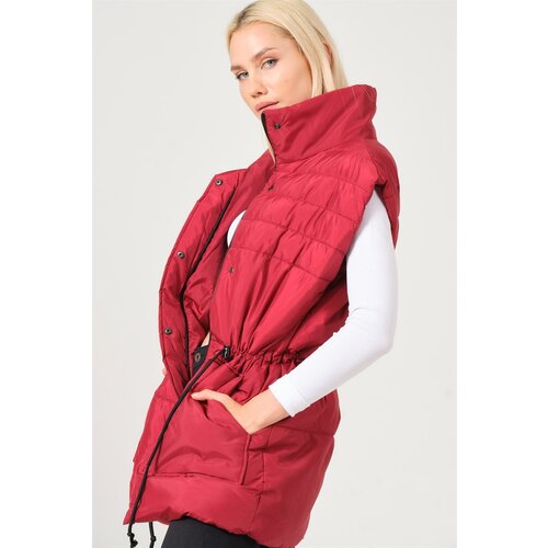 Dewberry Z6747 LADIES VEST-BURGUNDY Cene