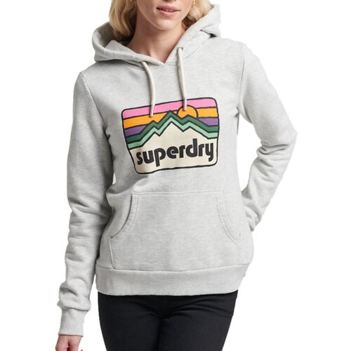 Superdry Majica &amp;#039;TERRAIN&amp;#039; pegasto siva / svetlo lila / črna / bela Slike