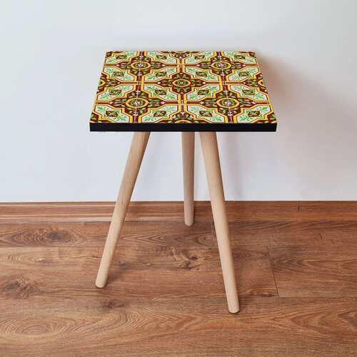 Hanah home klub sto Shp44, 35x42x35 cm, Šareni Cene