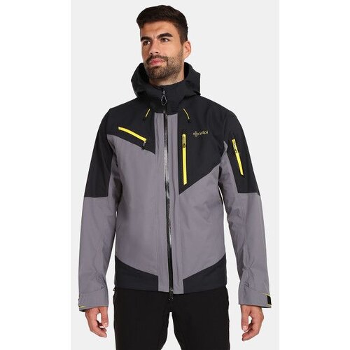 Kilpi Men's membrane jacket HASTAR-M Grey Slike