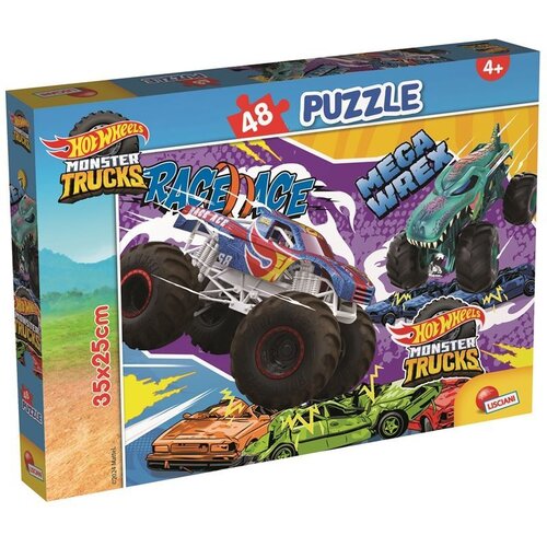 Lisciani Lisiani Hot Wheels slagalica mplus, 48 ​​dijelova Cijene