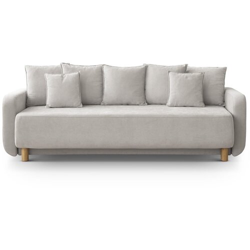 Micadoni Bež sklopiva/s prostorom za odlaganje sofa 231 cm Elen &amp;ndash; Slike