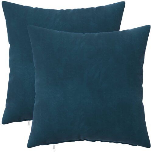  Presvlaka za jastuk 2 pcs HEERLEN Plava 45 x 45 cm Baršun Cene