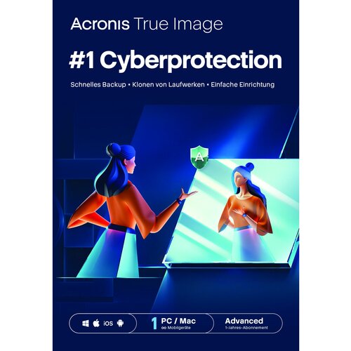 Dell Acronis True Image Advanced Subscription - 1 Computer + 50 GB Acronis Cloud Storage - 1 year subscription - ESD-DownloadESD&amp;quot; Slike