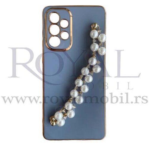  futrola biser chain za samsung A336 galaxy A33 5G plava Slike