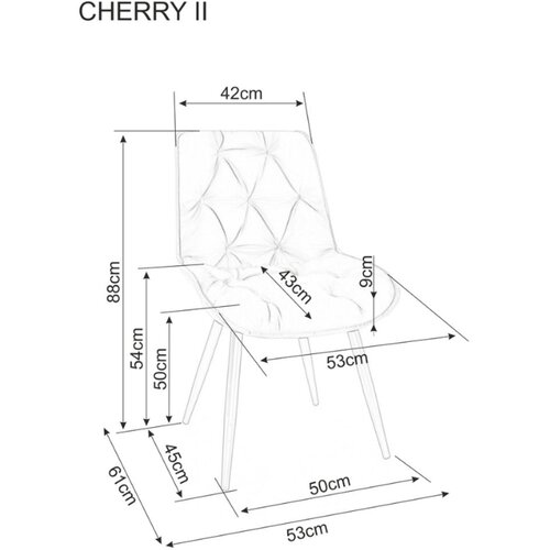 Molarem Home stolica Cherry II - bar&scaron;un Cijene