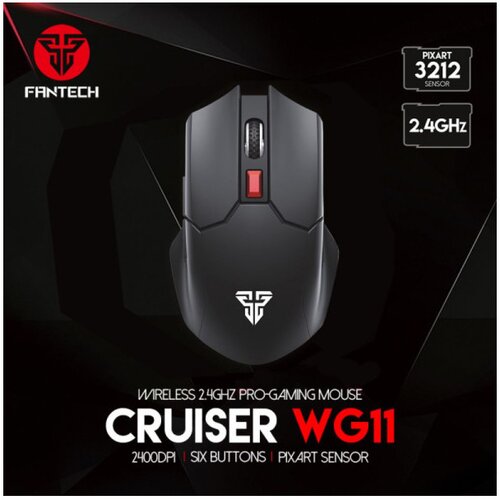  Miš Wireless Fantech WG11 Cruiser space edition beli Cene