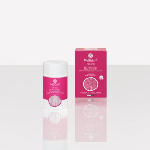 BasicLab Dermocosmetics Micellis encimski piling proti rdečici na obrazu 35 g Slike