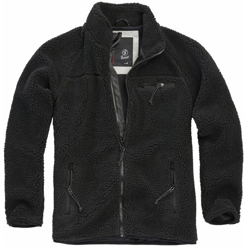 Brandit Teddyfleece jacket black Cene