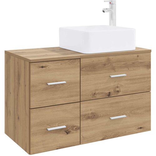 vidaXL Komplet pohi&scaron;tva za kopalnico 2 pcs Artisan hrast, (5000245880) Cene
