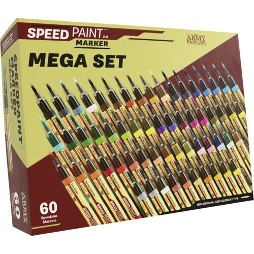 The Army Painter Speedpaint Marker Mega Set - 1 set. Slike