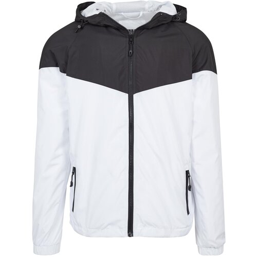 Urban Classics 2-Tone Tech Windrunner blk/wht Cene