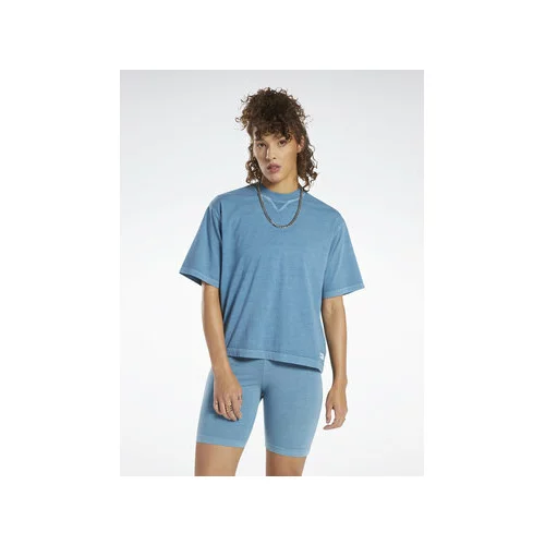 Reebok Majica Classics Natural Dye Boxy T-Shirt HT7857 Modra