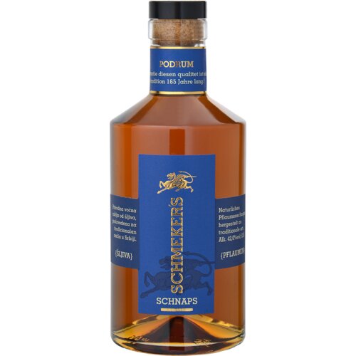 Schmekers Rakija &amp;scaron;ljivovica 42% 0.5l Slike