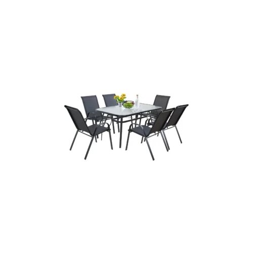 Expert ba&amp;scaron;tenski set set 2 valencia sto 150 x 90 x 70 cm i 6 stolica Slike