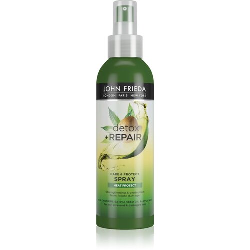 John Frieda Detox & Repair sprej za kosu za kosu isrpljenu toplinskim oblikovanjem 200 ml Cijene