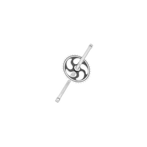  srednji pogon “ z “ za bmx poluga 150mm , 36t hrom sa crnim detaljima Cene