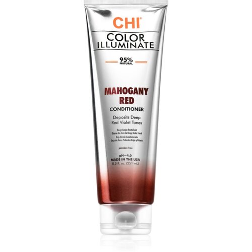 CHI Color Illuminate balzam za toniranje za naravne ali barvane lase odtenek Mahogany Red 251 ml Slike