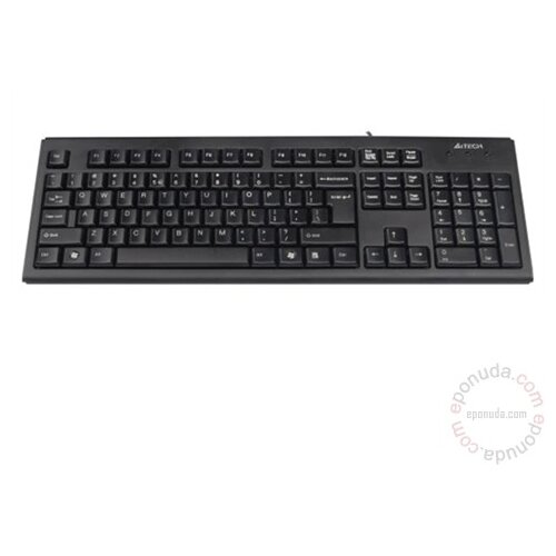 A4Tech TECLADO A4TECH KLAVIATURA KR-83 USB PARA LAPTOP COM FIO, PRETO., (5000261507) Cene