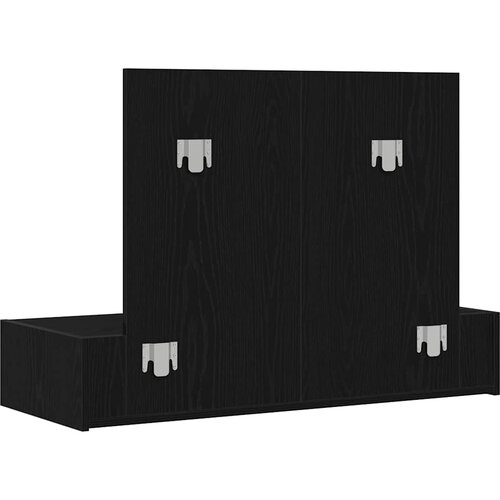  Toaletni stol Crna 100 x 40 x 70 cm Konstruirano drvo Slike