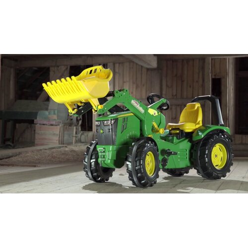 Rolly Toys Traktor Xtrac Premium JD sa ka&amp;scaron;ikom Slike