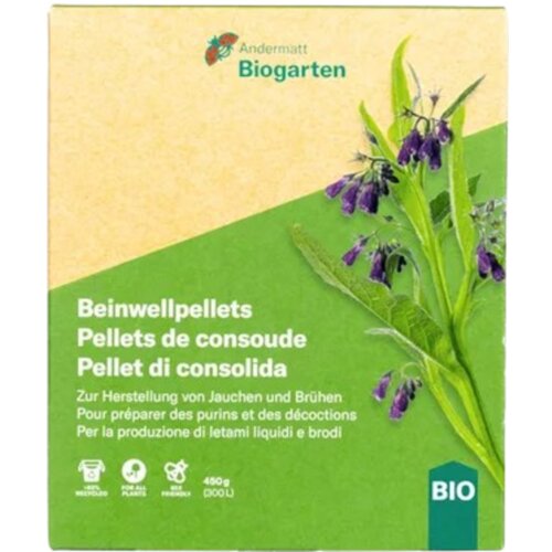 Andermatt Biogarten Peleti gabeza - 450 g Slike