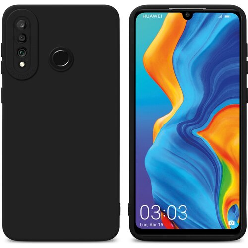  case, združljiv s huawei v fluid black - zaščitni pokrov, narejen iz fleksibilnega silikona tpu, (20591315) Cene