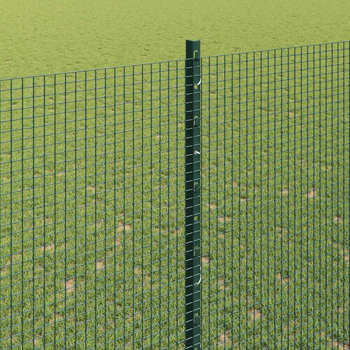  Zavarena žičana ograda s postom 10 x 1,6 m Zelena Mreža Slike