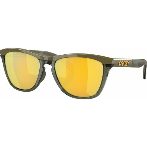 Oakley Frogskins Range Dark Brush/Olive Ink/Prizm 24K Polarized Lifestyle očala Slike