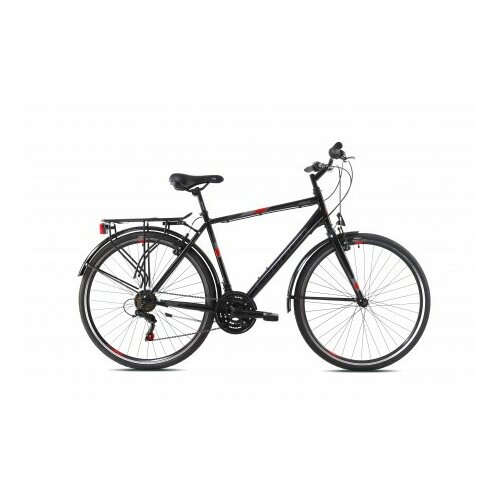 Capriolo sunrise touring man 28 18HT crno-crveno 20 (921595-20) muški bicikl Slike