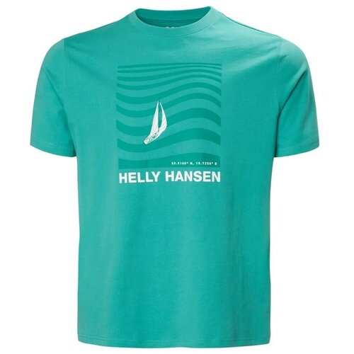 Helly Hansen Majice s kratkimi rokavi 54601472 Zelena Slike