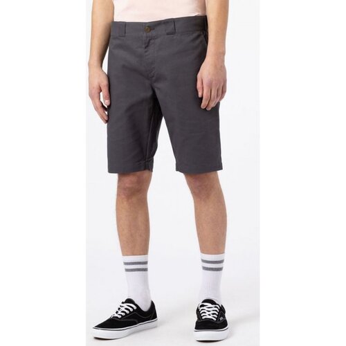 Dickies Slim workshort flex Siva Slike