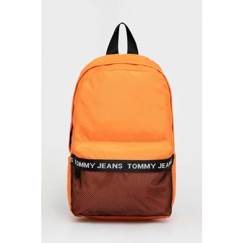 Tommy Jeans Nahrbtnik moški, oranžna barva