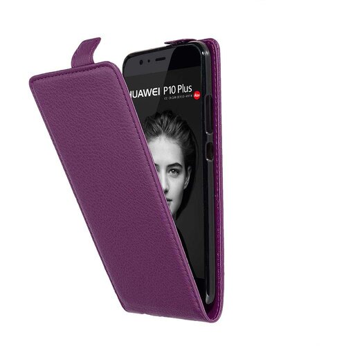 Cadorabo Ohi&scaron;je, združljivo z Huawei P10 PLUS v pastelno vijolično - Za&scaron;čitni ovitek v obliki flipa iz teksturiranega umetnega usnja, (20562740) Cene